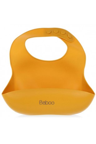 Baboo Silikon Mama Önlüğü (Dark Yellow)