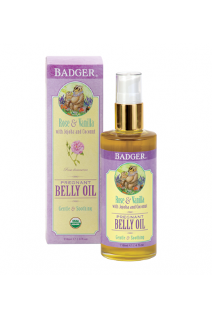 Badger Karın Bölgesi Nemlendirici Yağ / Pregnant Belly Oil-Rose&Vanilla
