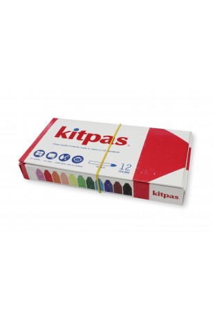 Kitpas Pastel Boya Multi Surface 12 Renk