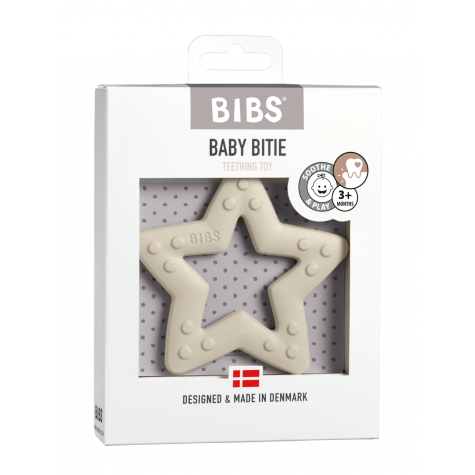 Bibs Baby Bitie Star Diş Kaşıyıcı (Ivory)