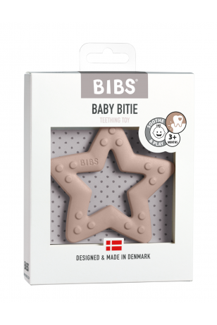 Bibs Baby Bitie Star Diş Kaşıyıcı (Blush)